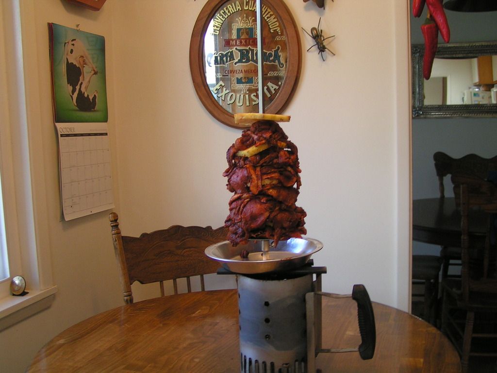 Tacos Al Pastor & Vertical Rotisserie